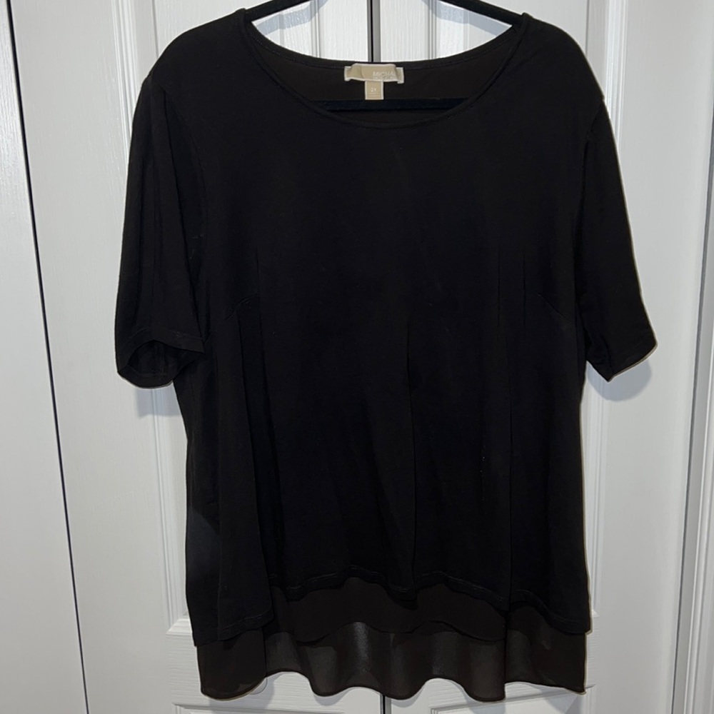 Michael Kors Short Sleeve Blouse | 2x